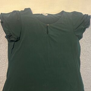 Calvin Klein Forest Green Blouse